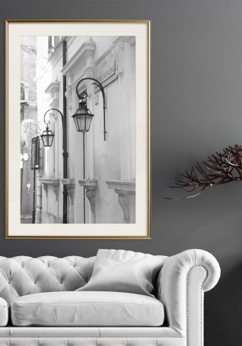 ARTGEIST Plakat med ramme - Old Town's Charm