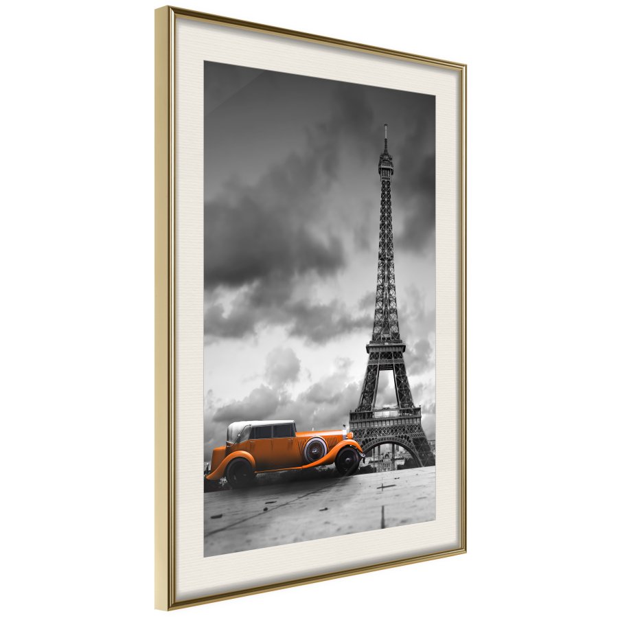 ARTGEIST Plakat med ramme - Under the Eiffel Tower