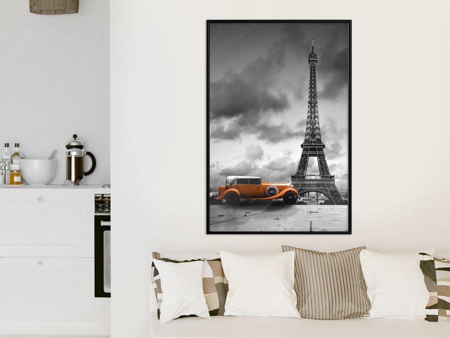ARTGEIST Plakat med ramme - Under the Eiffel Tower