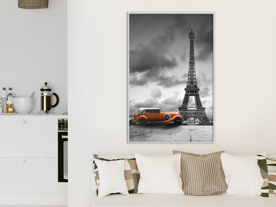 ARTGEIST Plakat med ramme - Under the Eiffel Tower