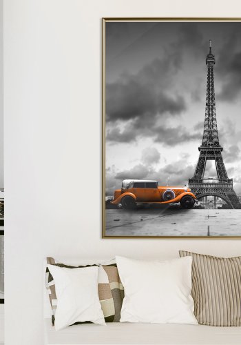 ARTGEIST Plakat med ramme - Under the Eiffel Tower