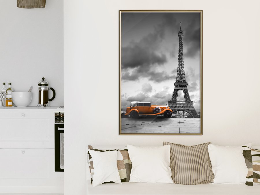 ARTGEIST Plakat med ramme - Under the Eiffel Tower