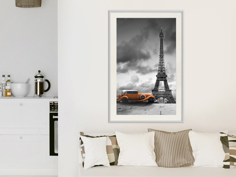 ARTGEIST Plakat med ramme - Under the Eiffel Tower