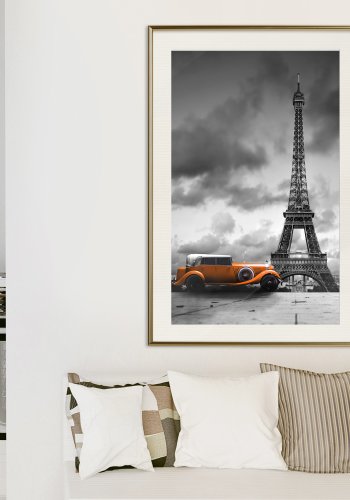 ARTGEIST Plakat med ramme - Under the Eiffel Tower