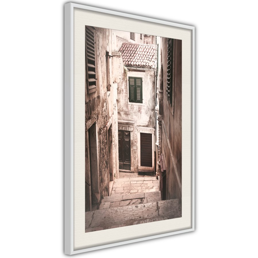 ARTGEIST Plakat med ramme - Urban Alley