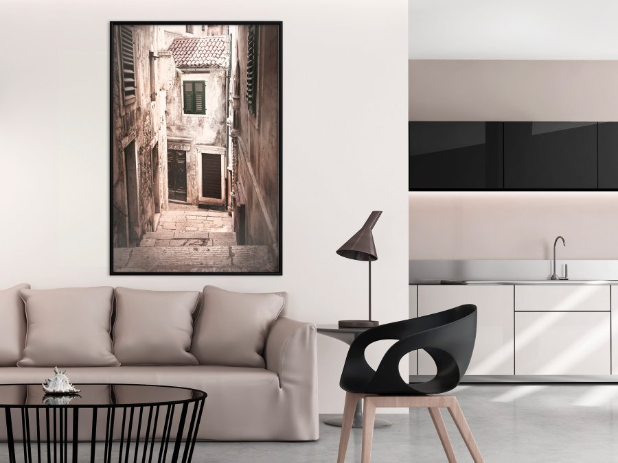 ARTGEIST Plakat med ramme - Urban Alley