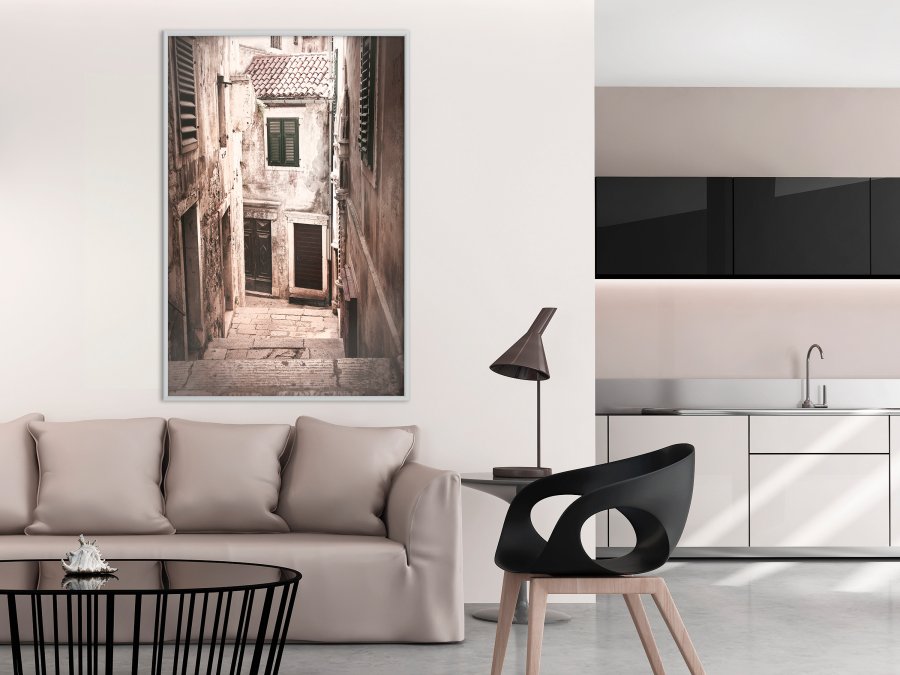 ARTGEIST Plakat med ramme - Urban Alley