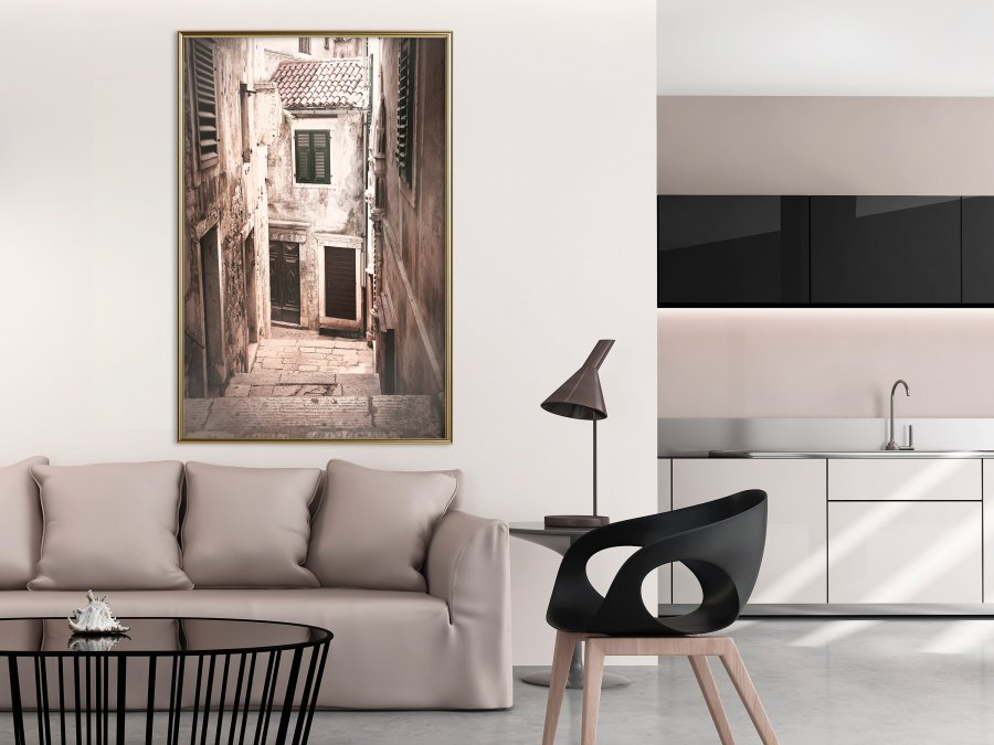 ARTGEIST Plakat med ramme - Urban Alley