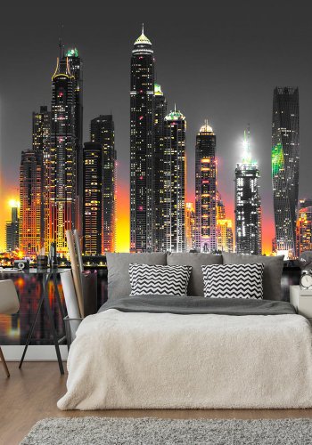 ARTGEIST Fototapet - Desert City (Dubai), storbyen Dubai (flere strrelser)