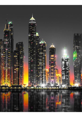 ARTGEIST Fototapet - Desert City (Dubai), storbyen Dubai (flere strrelser)