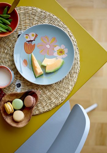 BLOOMINGVILLE MINI Malla Dkkeserviet, Brun, Sgrs D: 38cm