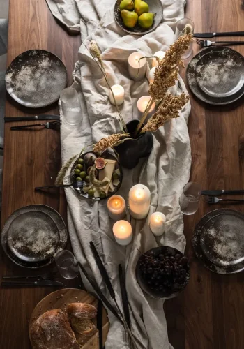 KARE DESIGN Savanne desserttallerken, organisk - brun/gr mat keramik (20)