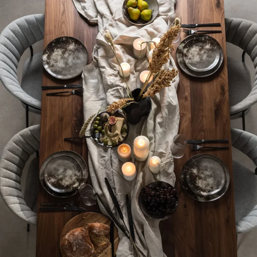 KARE DESIGN Savanne desserttallerken, organisk - brun/gr mat keramik (20)