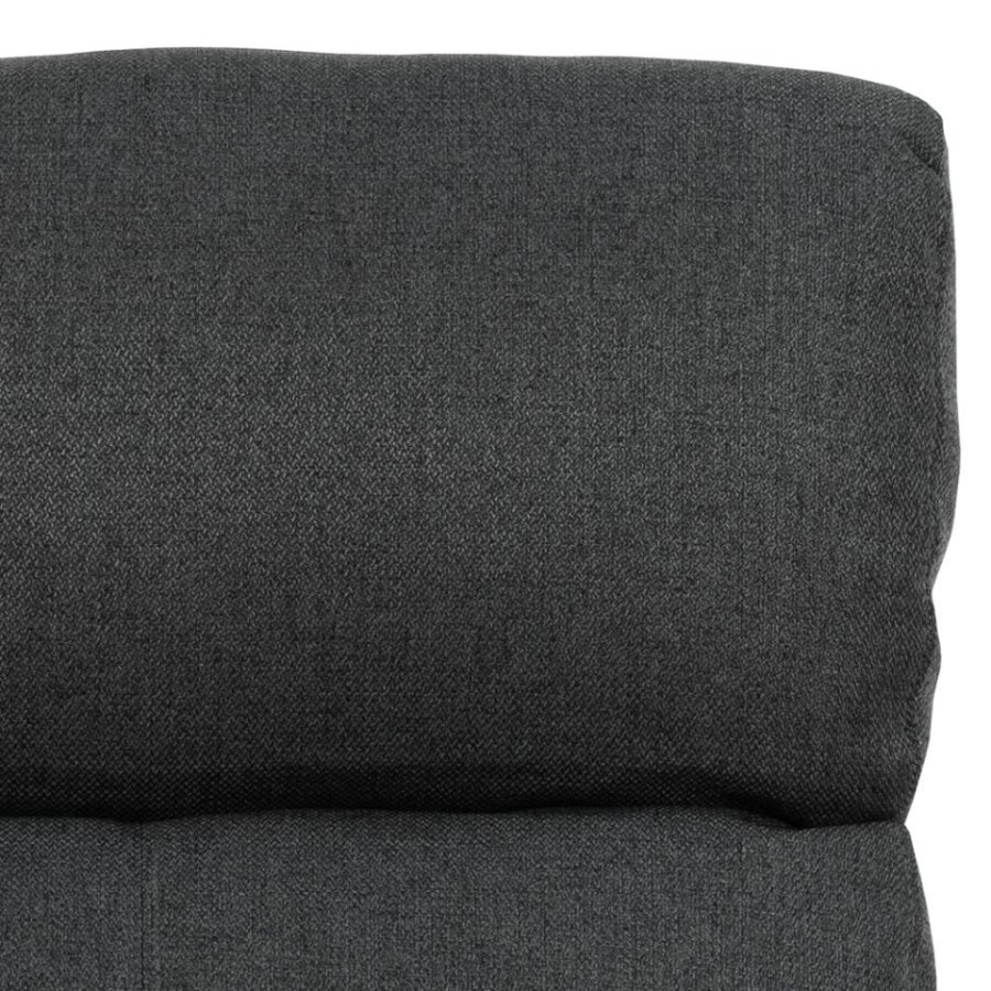 ACT NORDIC Siom recliner, manuel, armln, lomme, posefjedre - antracitgr stof og sort polypropylen