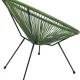 KARE DESIGN Acapulco Green lnestol/havestol - grn polyethylen og stl