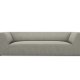 MICADONI Ruby sofa, 3 sder - gr corduroy fljl og sort plast