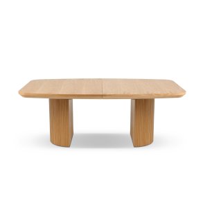 MICADONI Mana spisebord, m. 2 tillgsplader - natur tr (200/300x110x75)