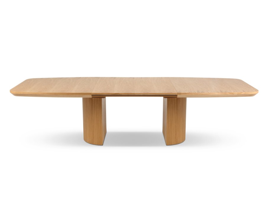 MICADONI Mana spisebord, m. 2 tillgsplader - natur tr (200/300x110x75)