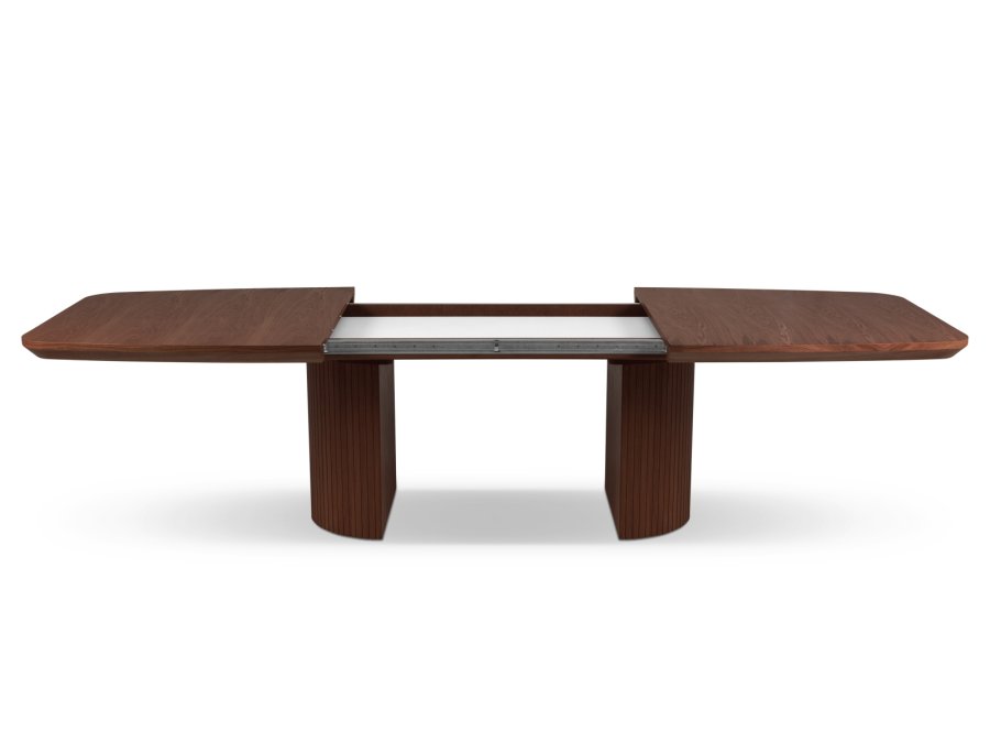 MICADONI Mana spisebord, m. 2 tillgsplader - brun tr (200/300x110x75)