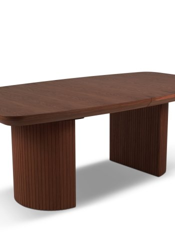 MICADONI Mana spisebord, m. 2 tillgsplader - brun tr (200/300x110x75)