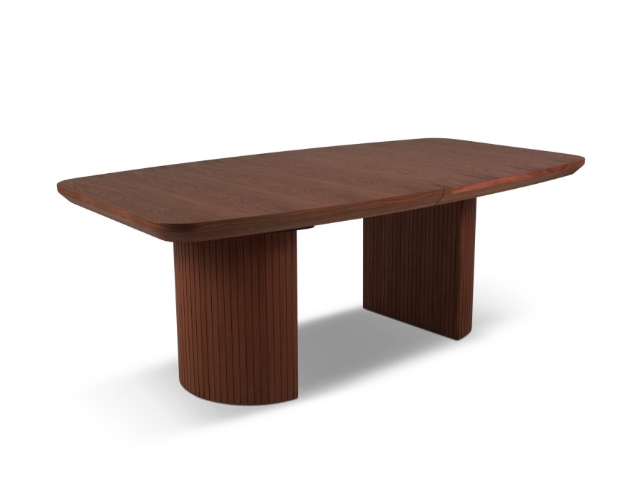 MICADONI Mana spisebord, m. 2 tillgsplader - brun tr (200/300x110x75)