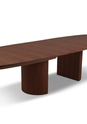 MICADONI Mana spisebord, m. 2 tillgsplader - brun tr (200/300x110x75)