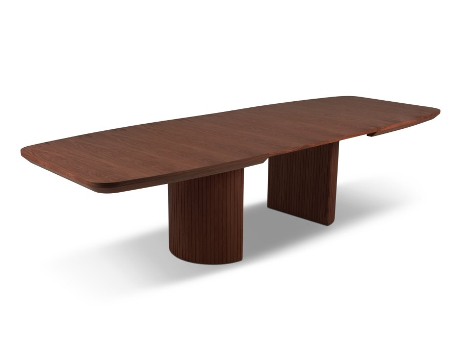 MICADONI Mana spisebord, m. 2 tillgsplader - brun tr (200/300x110x75)