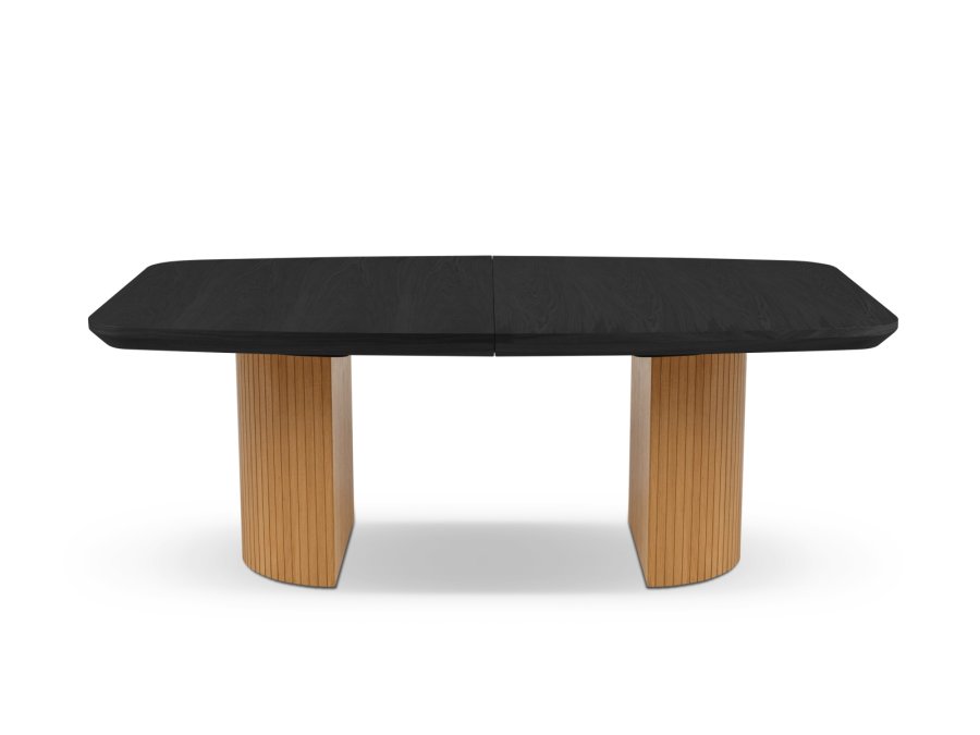 MICADONI Mana spisebord, m. 2 tillgsplader - natur tr (200/300x110x75)