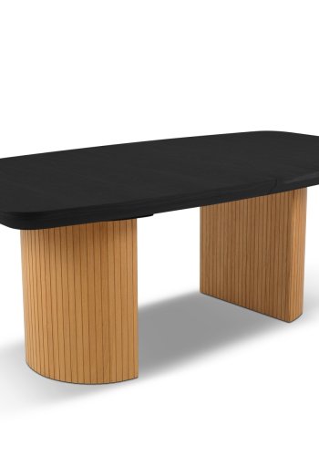 MICADONI Mana spisebord, m. 2 tillgsplader - natur tr (200/300x110x75)