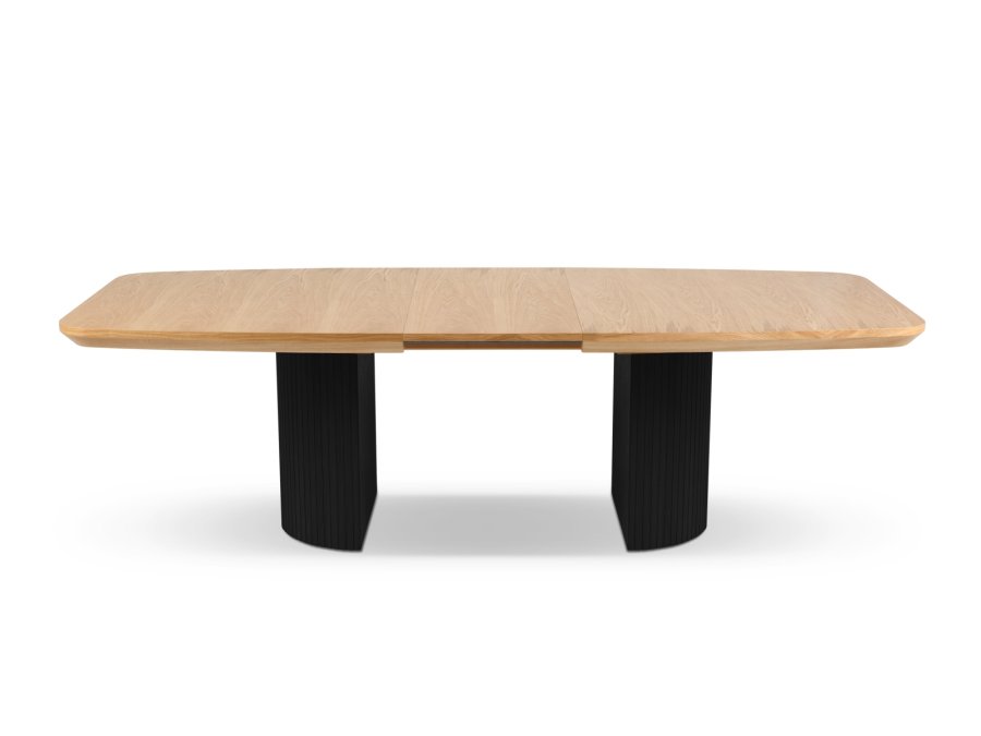 MICADONI Mana spisebord, m. 2 tillgsplader - natur tr (200/300x110x75)