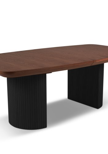 MICADONI Mana spisebord, m. 2 tillgsplader - brun tr (200/300x110x75)