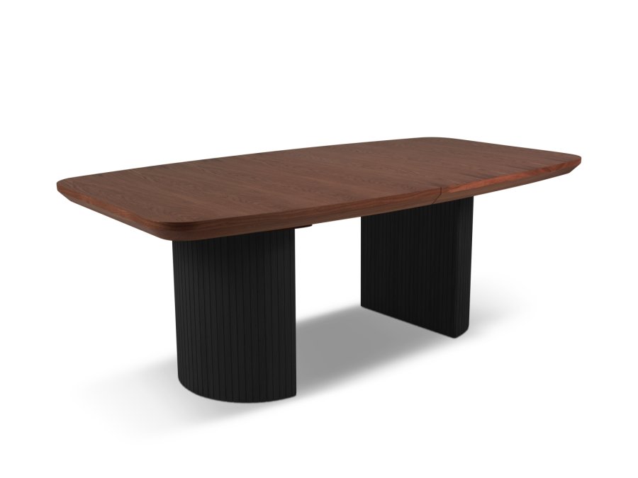 MICADONI Mana spisebord, m. 2 tillgsplader - brun tr (200/300x110x75)