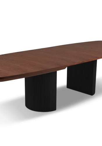 MICADONI Mana spisebord, m. 2 tillgsplader - brun tr (200/300x110x75)