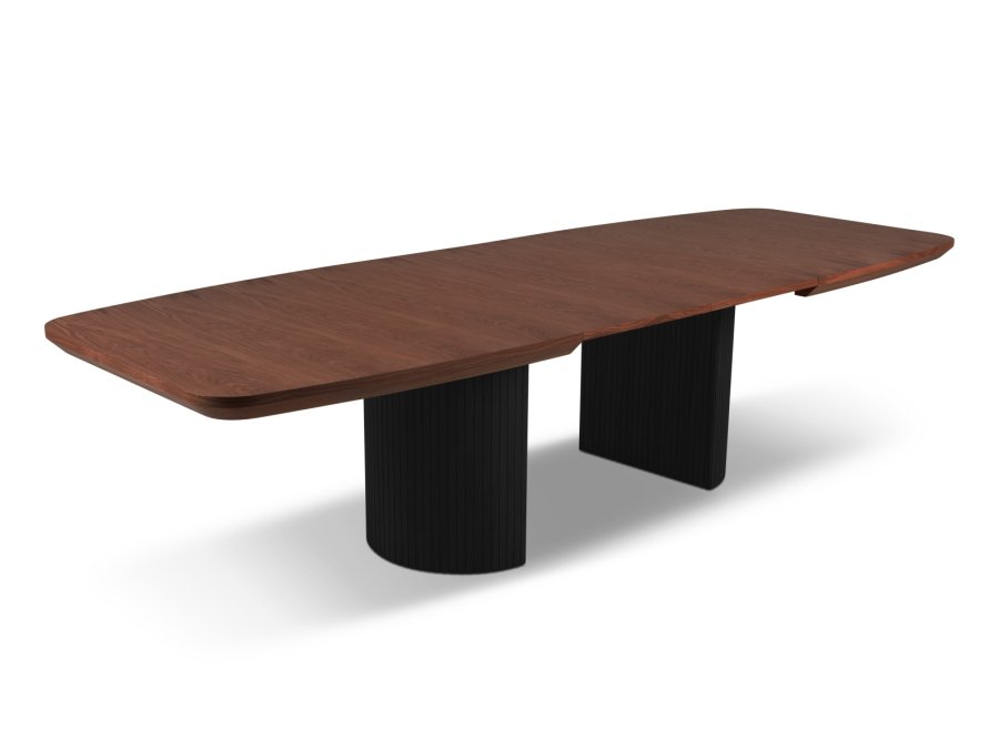 MICADONI Mana spisebord, m. 2 tillgsplader - brun tr (200/300x110x75)