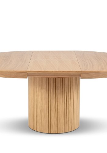 MICADONI Nicole spisebord, m. 1 tillgsplade - natur tr (130/180x130x76)