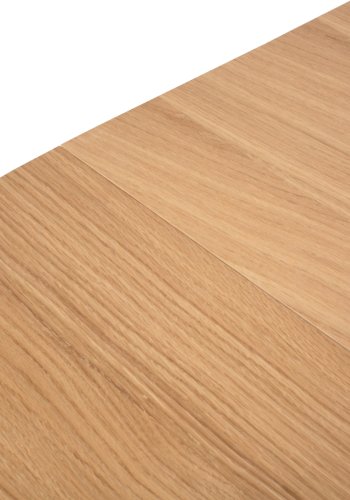 MICADONI Nicole spisebord, m. 1 tillgsplade - natur tr (130/180x130x76)