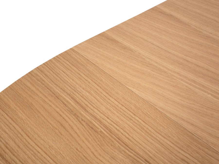 MICADONI Nicole spisebord, m. 1 tillgsplade - natur tr (130/180x130x76)