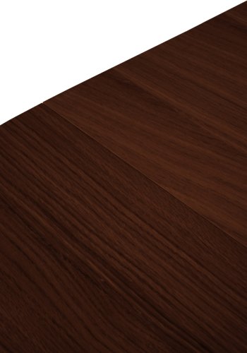 MICADONI Nicole spisebord, m. 1 tillgsplade - brun tr (130/180x130x76)