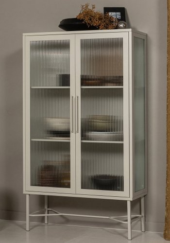 WOOOD Tuve sidebord, rund - brun/sort MDF (�30)