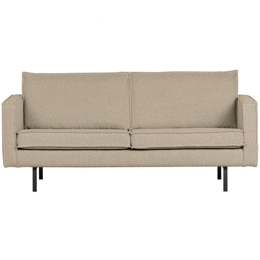 BEPUREHOME Rodeo 2,5 pers. sofa - beige boucl&eacute;