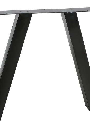 WOOOD Tablo Utrecht bordben - sort metal