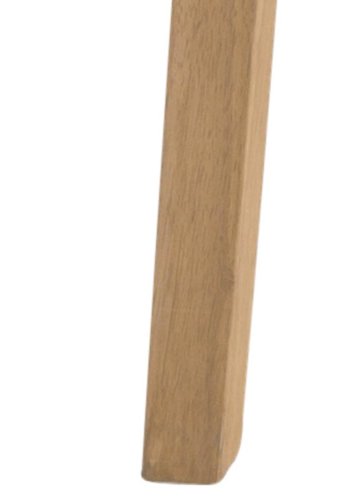 ACT NORDIC Dima barstol, m. rygln, fodsttte og lynls - lysegr stof og natur gummitr