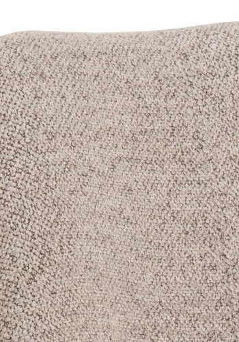 ACT NORDIC Eris spisebordsstol - beige stof og sort stl