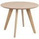 ACT NORDIC Townsville spisebord, rund hvidpigmenteret egefiner og hvidpigmenteret eg (100)