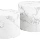 ACT NORDIC Dice sofabord, rund - hvid marmor Carrara ru papir (58) (st med 2)