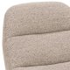 ACT NORDIC Chaplin chaiselong - beige stof og sort stl (63x156)