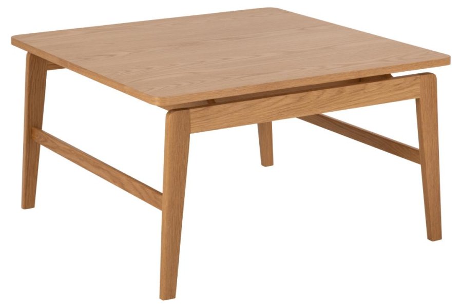 ACT NORDIC Essex sofabord, kvadratisk - UV lakeret egefiner og NC lak eg (80x80)