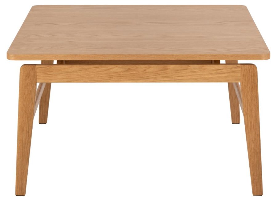 ACT NORDIC Essex sofabord, kvadratisk - UV lakeret egefiner og NC lak eg (80x80)