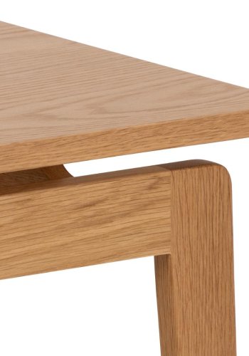 ACT NORDIC Essex sofabord, kvadratisk - UV lakeret egefiner og NC lak eg (80x80)