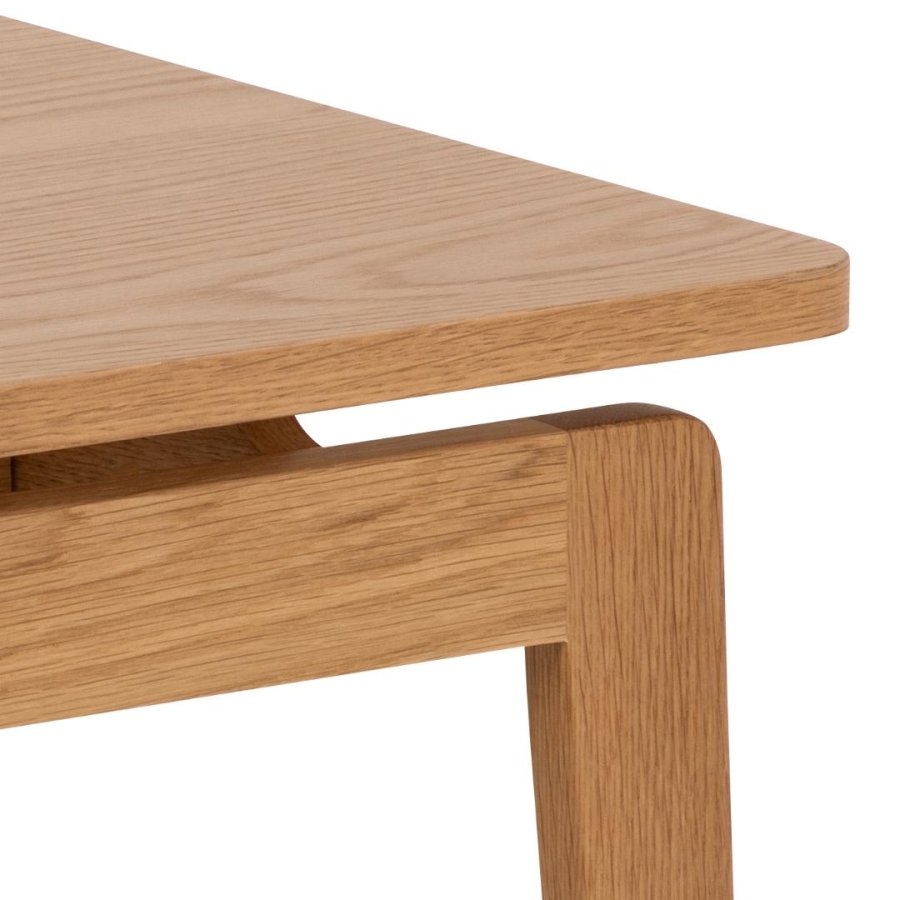 ACT NORDIC Essex sofabord, kvadratisk - UV lakeret egefiner og NC lak eg (80x80)